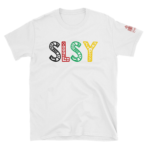 Multi-Colored Tribal SLSY Tee